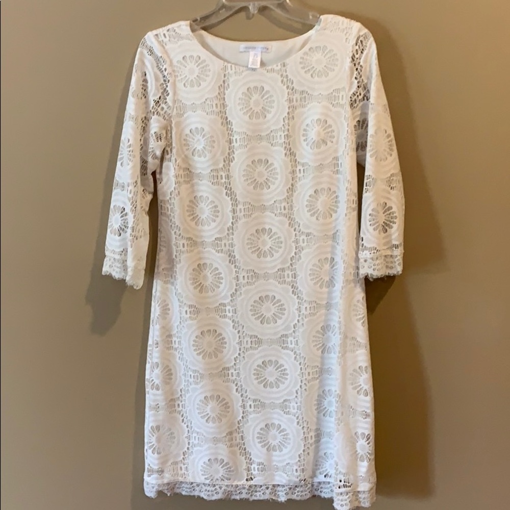 Size 8 white dress
